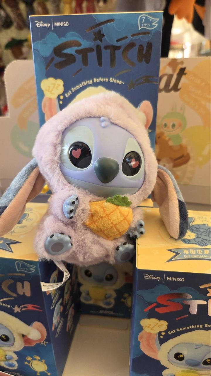 Лялька Лабубу Стіч, брелок, колекція сюрприз, аніме-фігурка Labubu