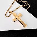 Хрестик з нержавіючої медичної сталі, фото 3