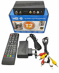 Приставка для телевізора T2-1 цифровий TV тюнер з функціями Wi-Fi USB IPTV