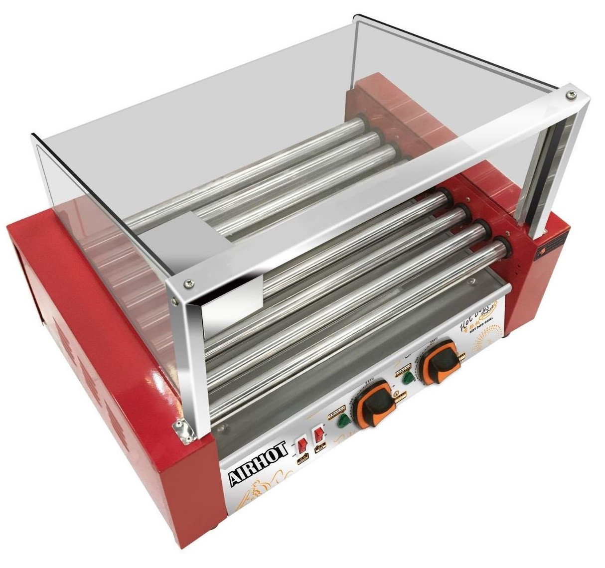 Гриль роликовий із захисним екраном AIRHOT RG-9S, фото 1