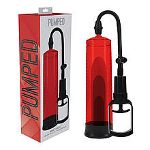 Водостійка ручна вакуумна помпа Pumped Basic Pump 2 Red