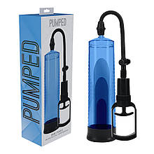 Водостійка ручна вакуумна помпа Pumped Basic Pump 2 Blue