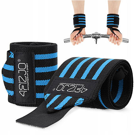 Бинти для зап'ястків (кистьові бинти) 4FIZJO Wrist Wraps 4FJ0411 Poland, фото 1