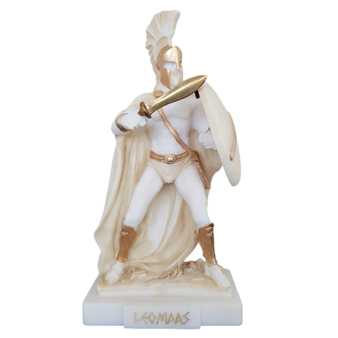 Фігура з алебастру Maska Леонідос, h-19 см (395-0723P), фото 1