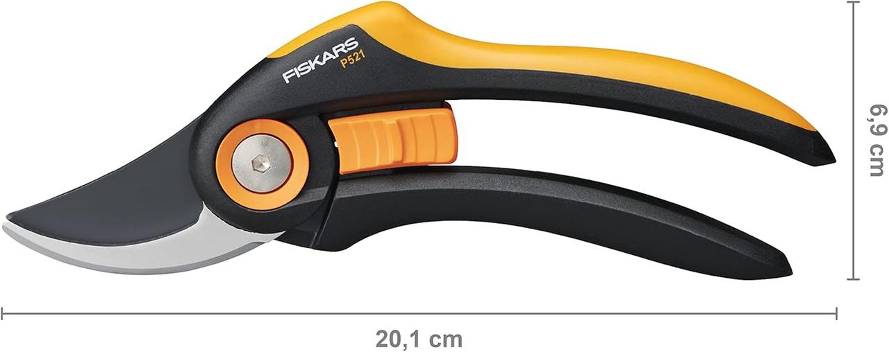Площинний секатор Fiskars Plus P521 (1057167), фото 1