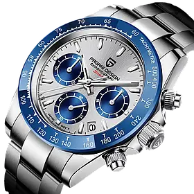 Наручний годинник Pagani Design PD-1644 Blue/White — Стиль та Надійність у Класичному Виконанні