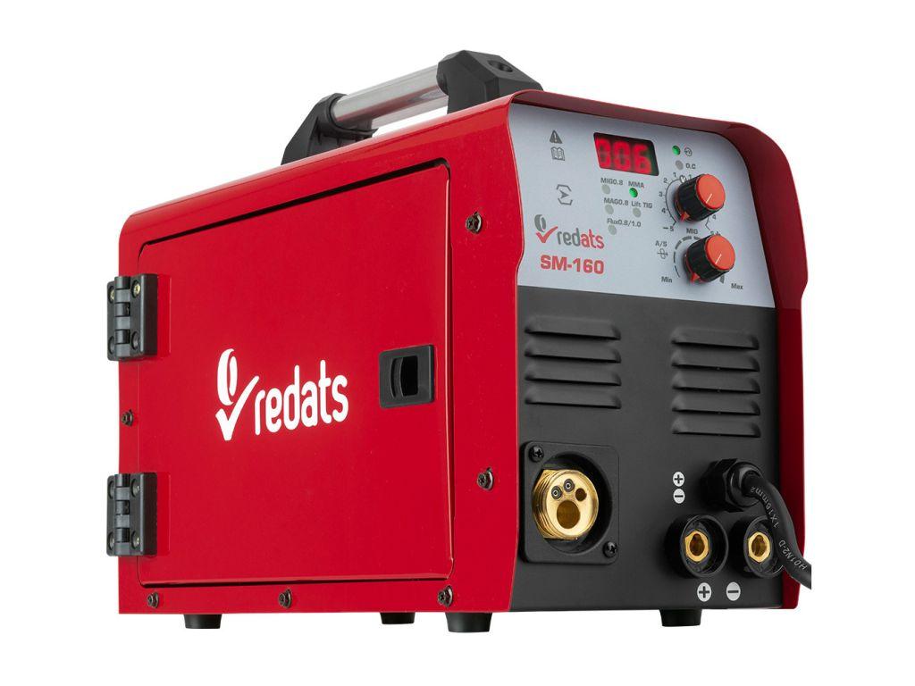 Зварювальний апарат REDATS SM-160 — 3-в-1: MIG/MAG, MMA, TIG Lift