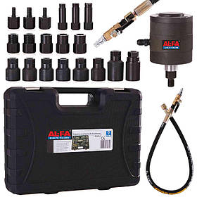 Пневматичний знімач форсунок AL-FA AL02654 з адаптерами G20654
