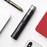 Тример для носа Xiaomi ShowSee Nose Hair Trimmer C1-BK бездротовий з плаваючими лезами з нержавіючої сталі, фото 3