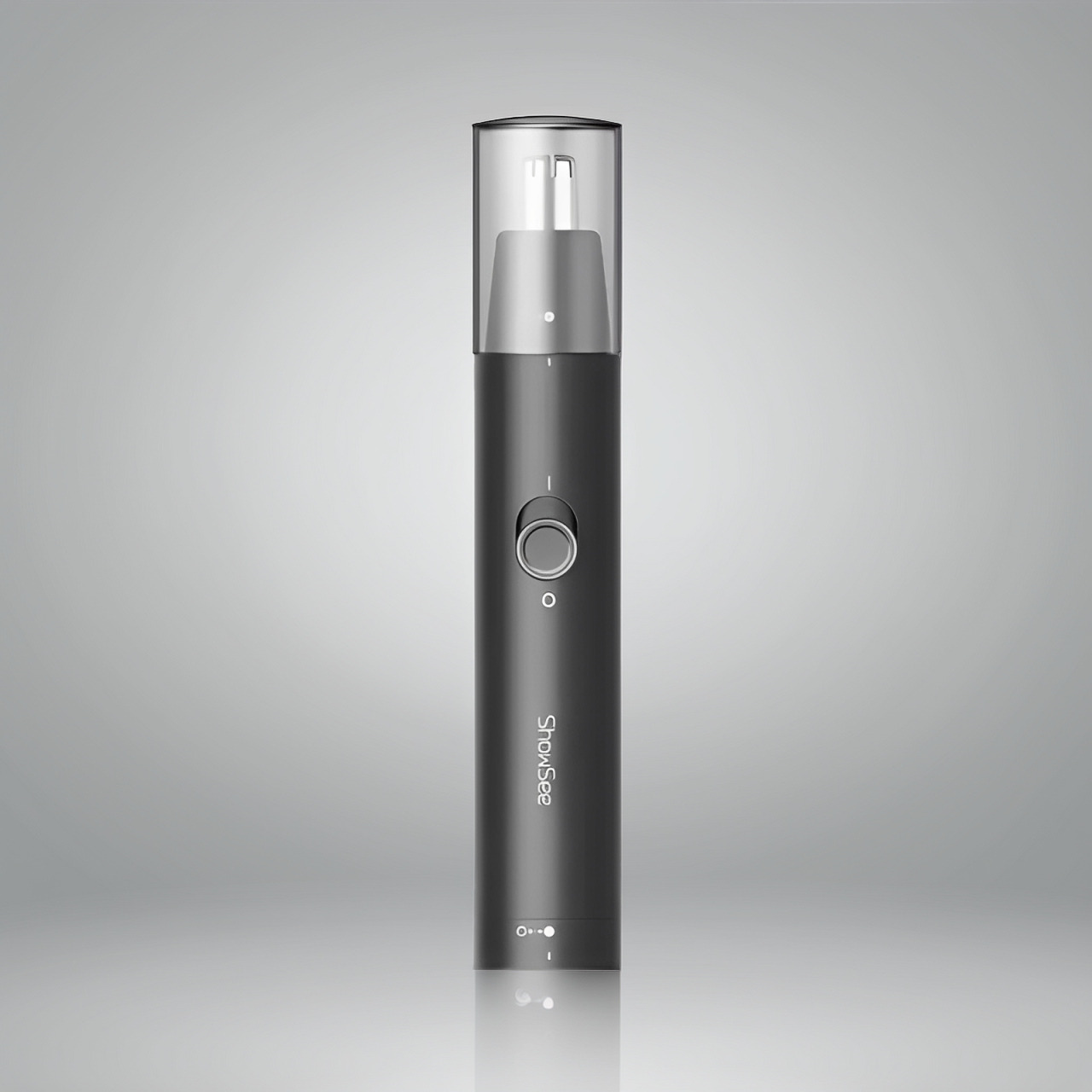 Тример для носа Xiaomi ShowSee Nose Hair Trimmer C1-BK бездротовий з плаваючими лезами з нержавіючої сталі, фото 1