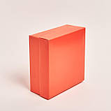 Подарункова коробка 170*170*75 коралова, фото 2
