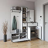 Передпокій Moreli KO-0002 1690x1880x380 мм Білий, фото 2