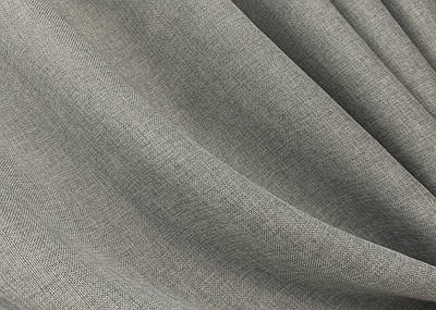 Однотонна тканина "Льон мішковина". Колір світло-сірий. Код 1016ш