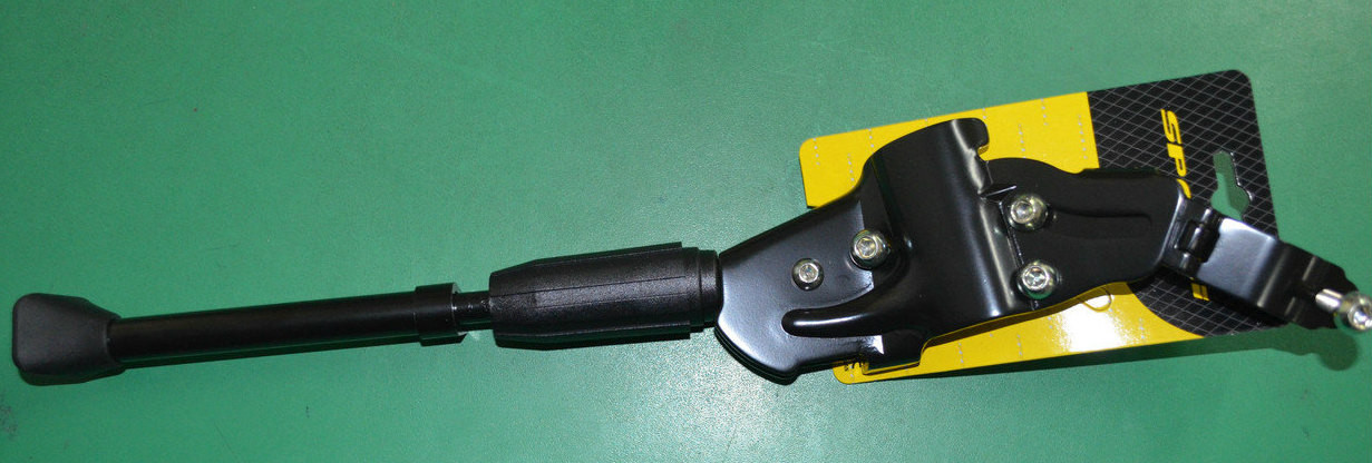 Подножка велосипедная задняя Spelli SKF-96A черная - фото 2 - id-p264108163