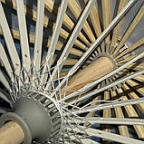 Парасолька для фотосесій блакитна з китицями | китайська традиційна парасолька Небесна пагода, фото 4