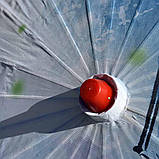 Парасолька для фотосесій блакитна з китицями | китайська традиційна парасолька Небесна пагода, фото 6