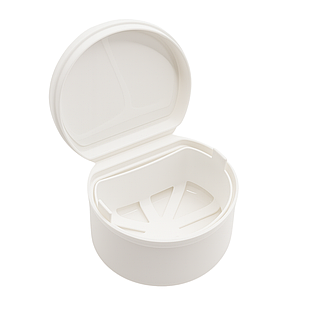 Бокс для Зубних протезів з корзиною, JD БІЛИЙ