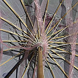 Рожева літня парасолька від сонця зі стрічками для фотографій Літній день, фото 4