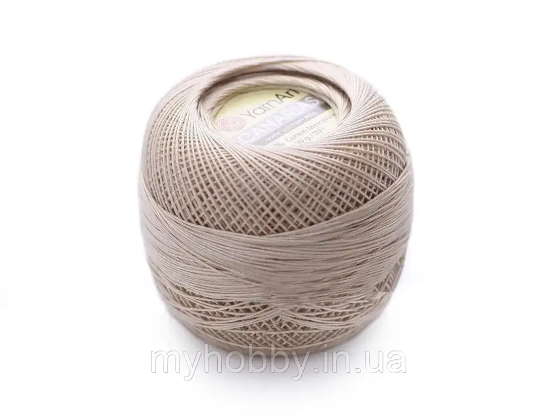 Пряжа YarnArt Canarias Бежевий №4660 ірис, фото 1