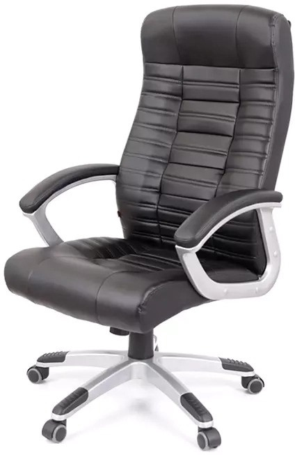 Крісло Атлант MP TILT (XY-7147) Чорний (PU-чорний), фото 1