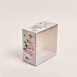 Упаковка для кондитерських виробів 170*170*90 новорічна, фото 3