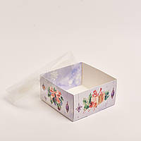 Упаковка для кондитерських виробів 170*170*90 новорічна