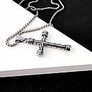 Хрестик з нержавіючої медичної сталі, фото 2