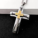 Хрестик з нержавіючої медичної сталі, фото 4