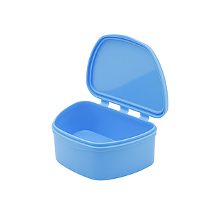 Бокс для зубних протезів, JD Синій