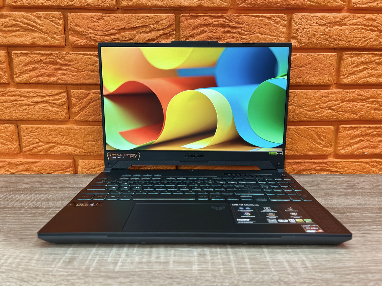 Ігровий ноутбук Asus TUF A15, 15.6" IPS 144Hz, AMD Ryzen 5 7535HS, DDR5 16GB, NVME 512ГБ, RTX 4060 8GB, NEW