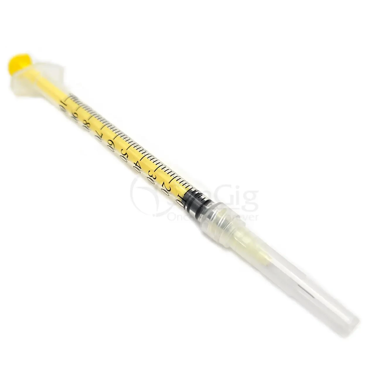 Шприц інсуліновий Luer Lock 1 мл / 3-х комп. / (U-100) / зйомна голка G30 (0,30 * 13) / ALEXPHARM (100 шт /уп)