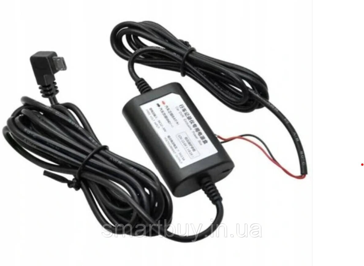 Кабель режима парковки универсальный для регистраторов с micro-USB, фото 1