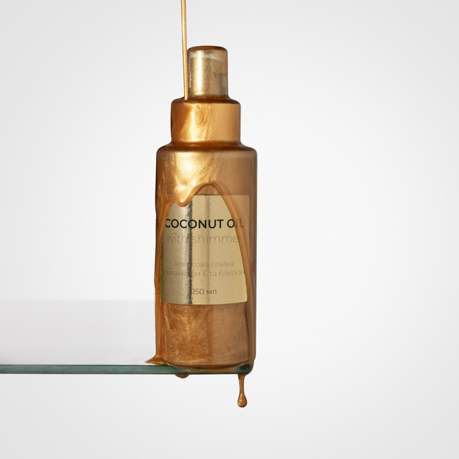 NaNiBeauty Кокосова олія з бронзовим шимером, 150 мл, фото 1
