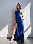 Вечірня сукня двійка корсет на бретелях і шнурівці та спідниця максі з розрізом (р. 42, 44) 66036057Е, фото 2