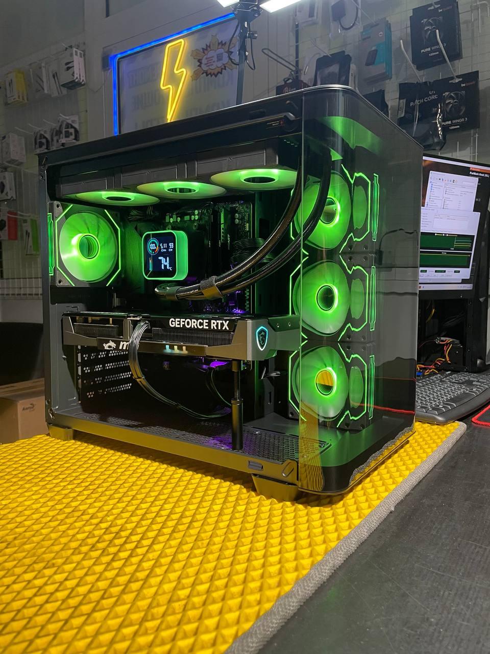 Ігровий комп'ютер  Intel i5-14600KF  + 32Gb DDR5 + SSD 2 Tb + RTX 5070 Ti 16Gb
