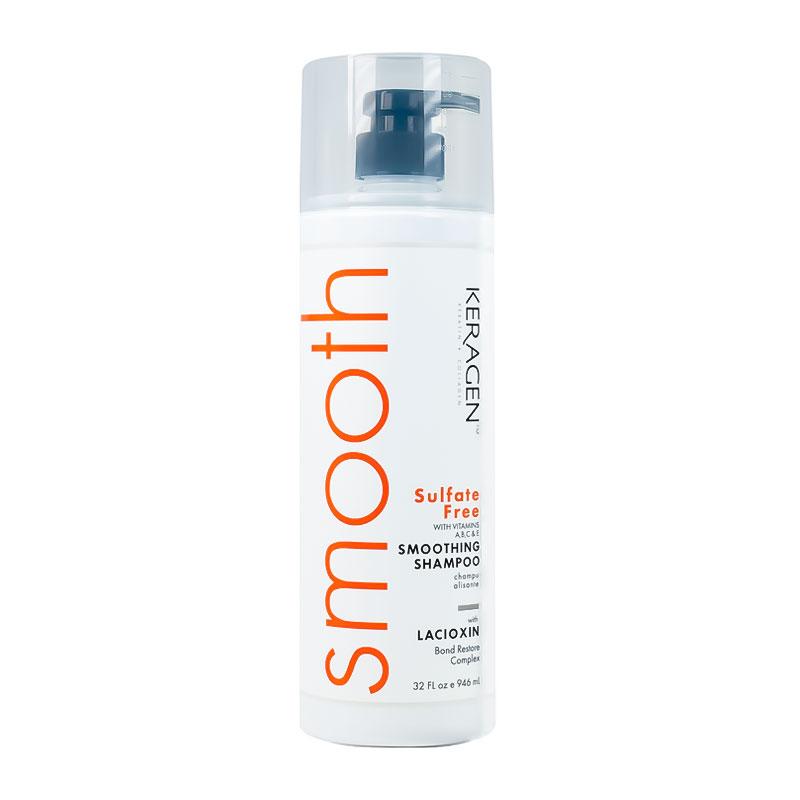 Безсульфатний шампунь для розгладження волосся Organic Keragen Smoothing Shampoo, 250 г (розлив)