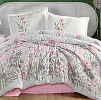 Постільна білизна євро 4 сезони Clasy "Angola" стьобана підковдра бавовняна якісна Туреччина