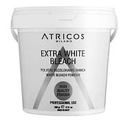 Пудра для освітлення Екстра білий блондеран Atricos Milano Extra White Bleach 500g