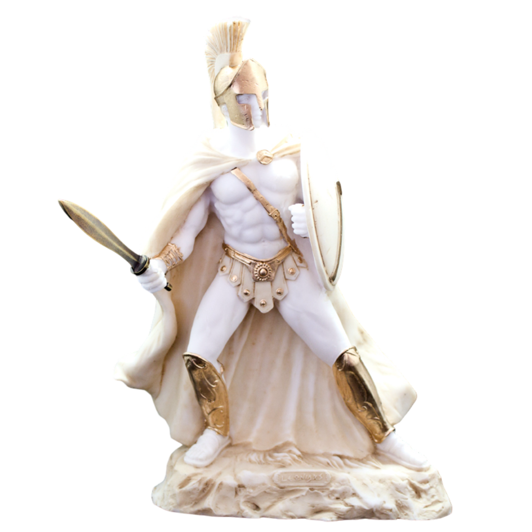 Фигура з алебастра Maska Леонидос, h-30 см (395-0732P), фото 1