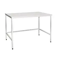 Стіл лабораторний 600х750х760, СЛ-Ф (Фанера в хімічно стійкому пластику)