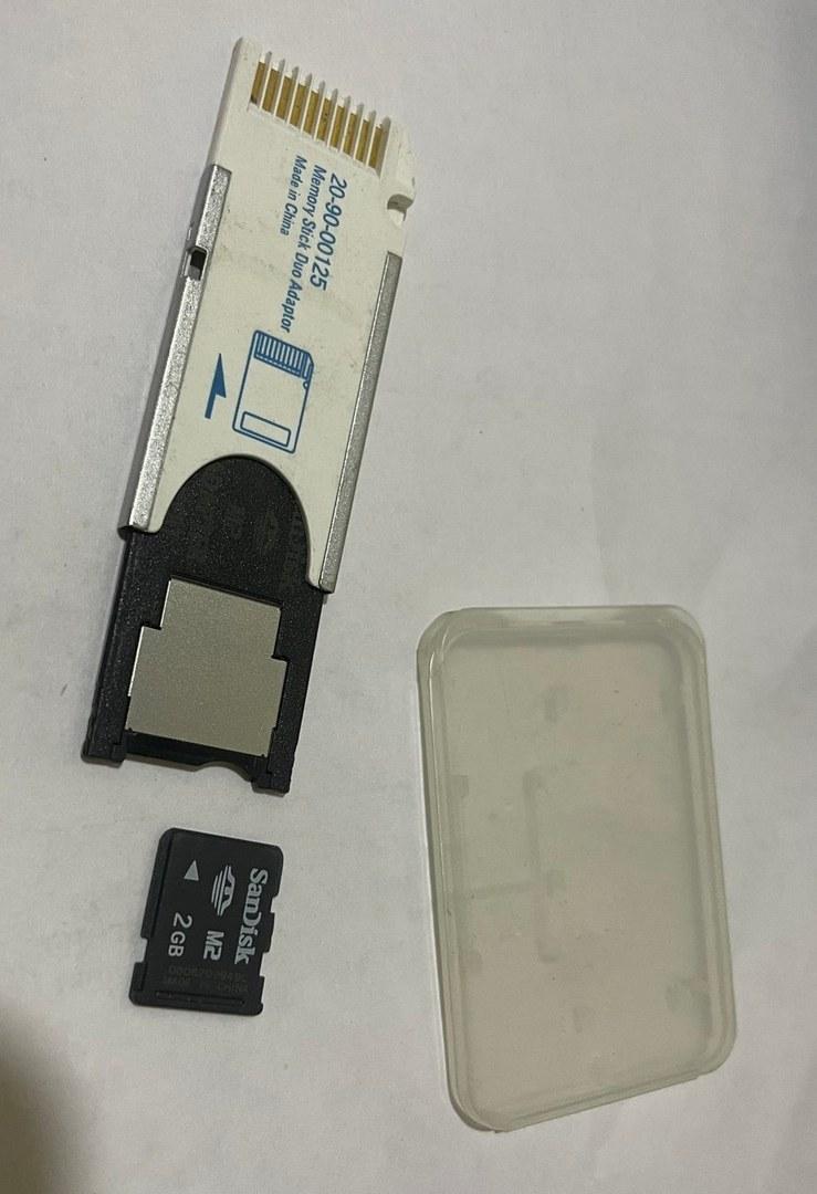 Sony memory stick duo + sony stick duo M2 + M2 2Gb, фото 1