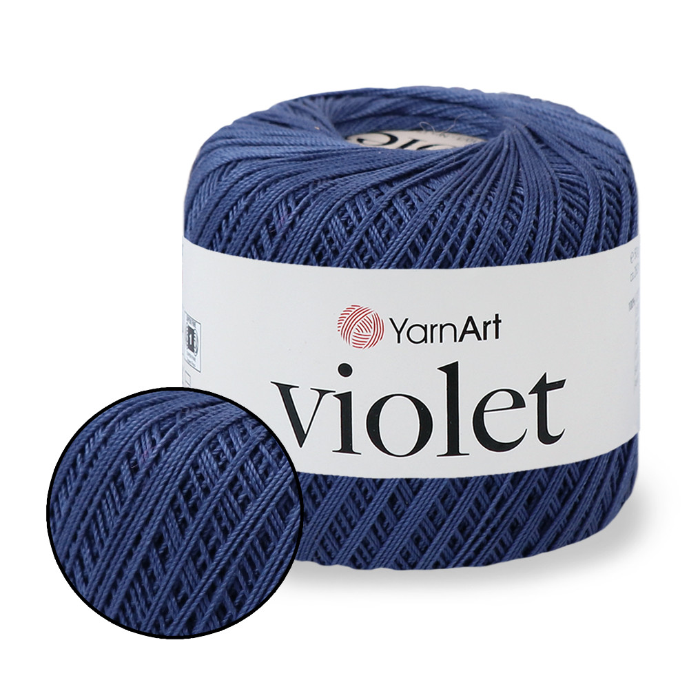 YarnArt Violet, Темно-синій №154, фото 1