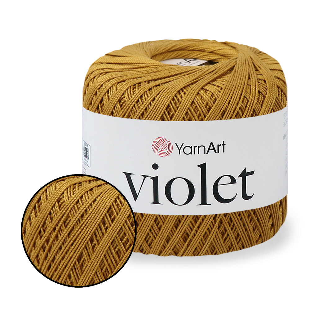 YarnArt Violet, Темне золото №6340, фото 1