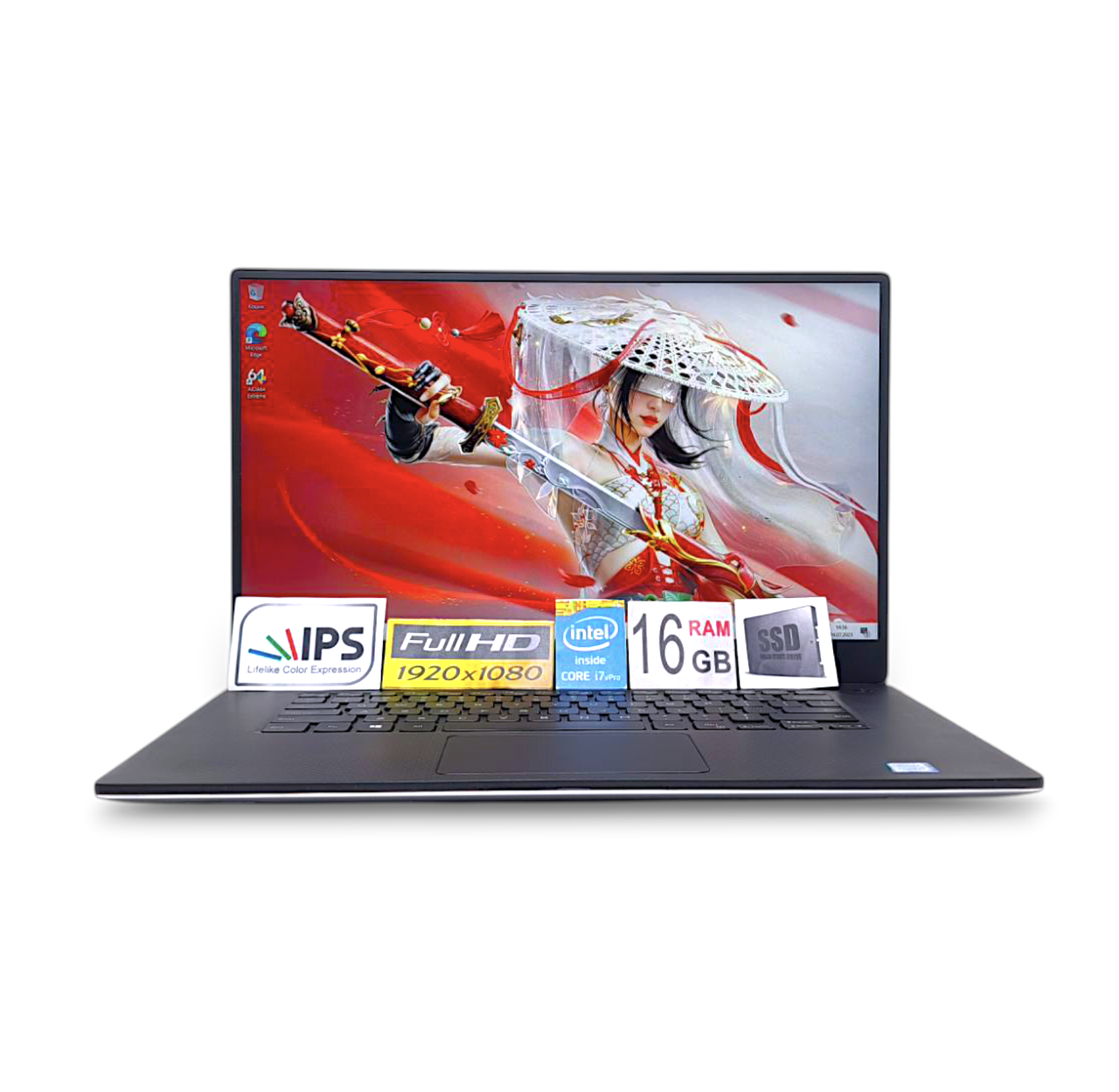 Графічна станція Dell XPS 15 9560 15.6 IPS FHD Core i7-7700HQ 16GB SSD 256GB NVIDIA GTX 1050 4GB