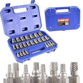 Набір знімачів для пошкоджених внутрішніх гвинтів 25 ШТ MARPOL M58661