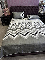 Покривало Koloco (200x230см, 2 наволочки 50х70 см) | Покривало з наволочками |Плед | Покривало на ліжко