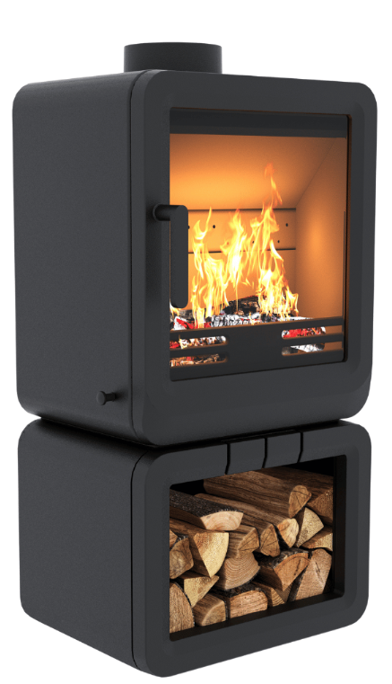 Чавунна дров'яна піч-камін Ravan Savana 8 кВт, фото 1