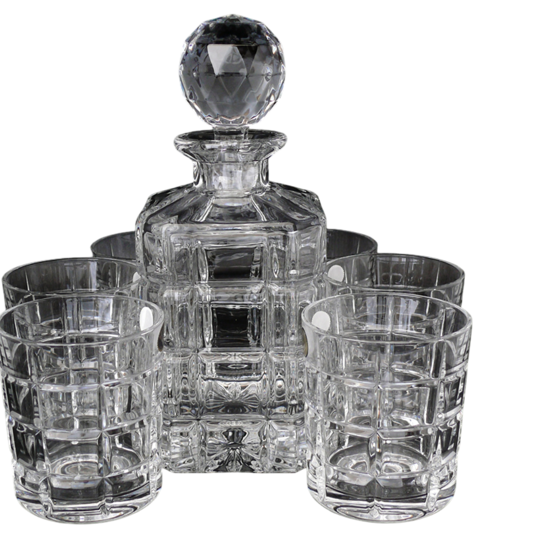 Набір кришталевий для віскі Bohemia Timesquare 650мл, 300мл (199-1045), фото 1