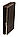 Стильний жіночий гаманець B110-207 deep brown, фото 4