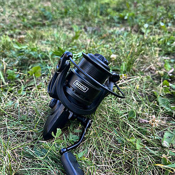 Фідерна котушка Brain Champ Feeder 5000, 3+1 кулькопідшипники, передаточне число 4.8:1, потужна для донного лову, надійна і комфор